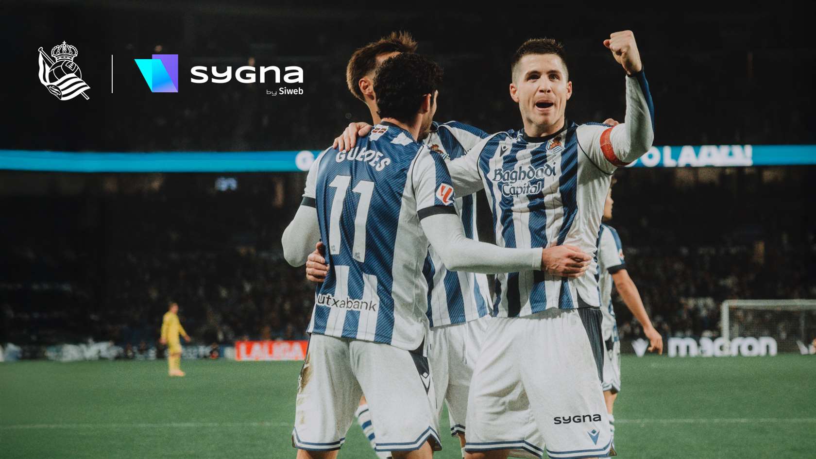 Sygna by Siweb, patrocinador oficial de la Real Sociedad