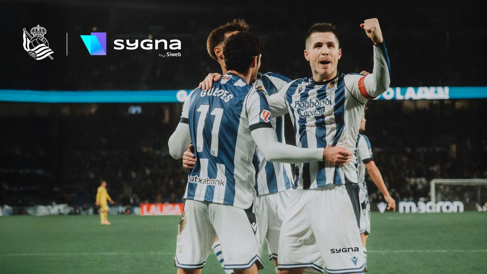 Sygna by Siweb, patrocinador oficial de la Real Sociedad