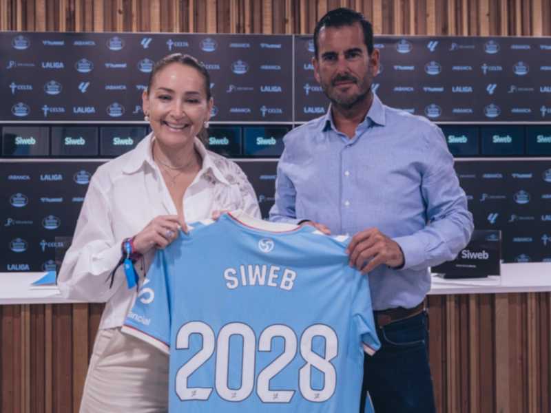 Celta de Vigo y Siweb, patrocinio renovado hasta 2028